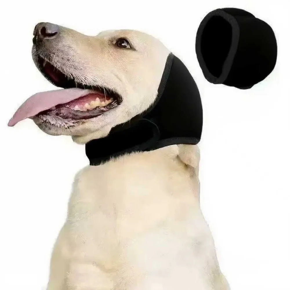 Waterproof Dog Noise Reduction Earmuffs & Calming Headcover